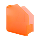 Acrylic Nail Forms Dispenser - Orange Color