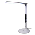 Lampe de Table LED 10 Watts Blanche Écran ACL et 3 couleurs de lumière 110 Volts