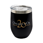 Ongles d'Or Insulated Wine Cup - Black Finish 20 Years