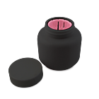 Nail Brush Jar - 1 Finger (Noir)