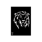 Body Stencil #211 (3" x 4") (Lion)