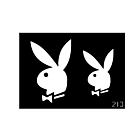 Body Stencil #213 (3" x 4") (Playboy)