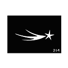 Body Stencil #214 (3" x 4") (Star)