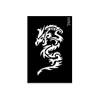 Chinese Dragon Body Stencil #308 (3" x 4")