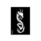 Body Stencil #309 (3" x 4") (Dragon)