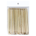 Orange Wood Cuticle Pusher - Short (100 pcs)