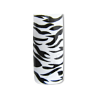 Decorative Nail Tips Half Well Zebra Black on White (70) (PDFL19