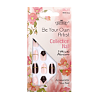 Press-On Nails - Joyme Pink/Black/White/Gold 24pcs