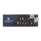 Press-On Nails - Refers to Dazzle Bourgogne/Bronze/Pierres 24pcs