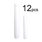 Extra Long White Straight Nail Tip 12pcs