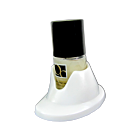 Nail polish tilter - White Rubber (Oval Shaped Base)