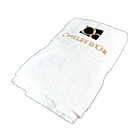 Serviette Brodée Ongles d'Or