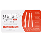 Gelish Soft Gel Tips - Long Stiletto (550pcs)