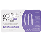 Gelish Soft Gel Tips - Medium Round (550pcs)