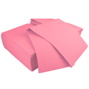 Pink Dental Bibs (Gibson)