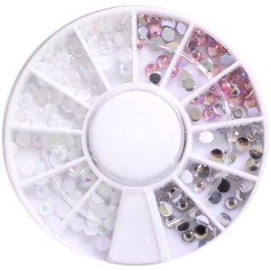 Stone Wheel - Silver/Pink/White