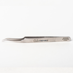 Cils Import Pince Stainless Petite Courbée Ultra Fine 45°