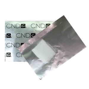 CND Foil remover wraps