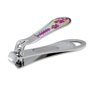 Small Curved Nail Clipper - Beauty series Flower various colors