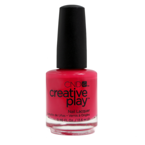 CND Creative Play Polish #411 Well Red - bottle