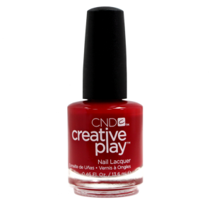 CND Creative Play Polish # 412 Red-y to Roll - bottle