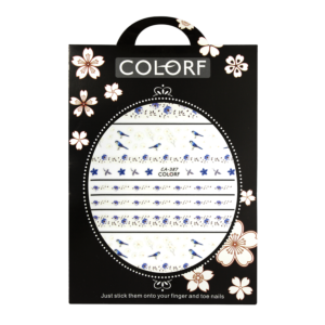 3-D Nail Sticker model Birds and Flowers CA-387