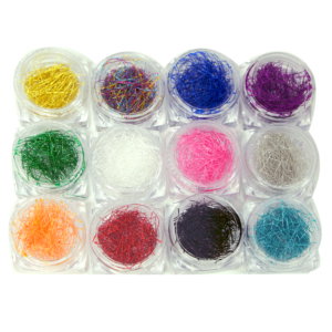 Ensemble de Filaments Métallisés Multicolores (12pcs)