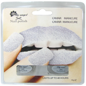 Silver Caviar Manicure Lily Angel