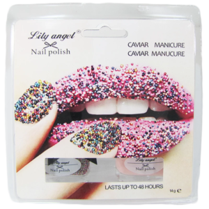 Multicolor Caviar Manicure Lily Angel