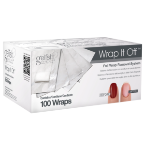 100 Gelish Wrap it Off Enveloppe d'Aluminium 