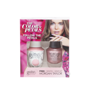 Gelish Gel Polish + Morgan Taylor Follow the Petals