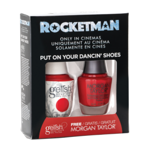 Gelish Gel Polish + Morgan Taylor Put on your Dancin' Shoes