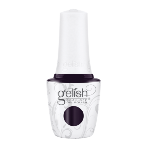 Gelish Vernis UV Follow Suit 15mL, Collection Plaid Reputation, automne 2022, mauve, noir, nacré