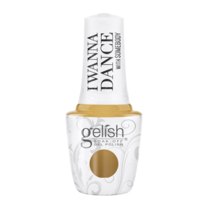 Gelish Gel Polish Command the Stage 15mL, I Wanna Dance With Somebody, gold