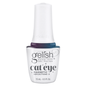 Gelish Gel Polish Magnetic Blue Eclipse 15mL Cat Eye blue purple