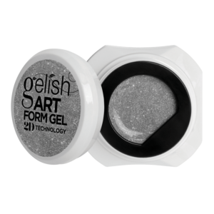 Gelish Art Form Gel - Effet Argent Brillant 5g