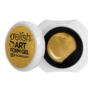 Gelish Art Form Gel - Effects Gold Metallic 5g