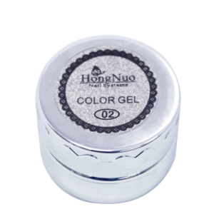 Gel Élastique UV/LED #02 Argent 8mL (Hong Nuo)