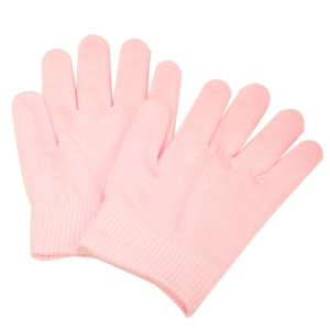Moisturizing Gel Infused Gloves - 1 Pair - Pink