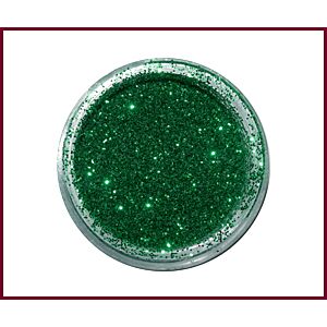 Poudre décorative glitter vert # GT11-3G