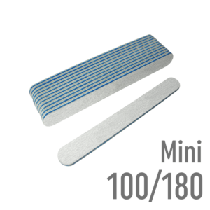 Straight files zebra mini 100/180 dozen