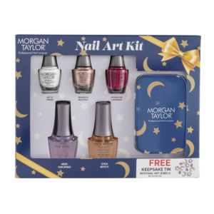 Morgan Taylor Champagne and Moonbeams Nail Art Kit