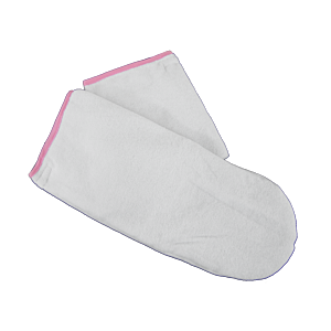 Mitaines en Ratine pour Soins de Paraffine Rose