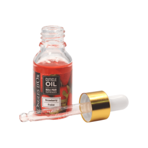 Ongles d'Or Cuticle Oil Dropper - Strawberry 15mL