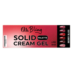 Oh Bling Solid Gel Cream Gel Palette #03 Berry Bliss