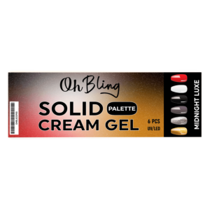 Oh Bling Solid Gel Cream Gel Palette #05 Midnight Luxe