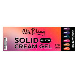 Oh Bling Solid Gel Cream Gel Palette #06 Bold Essence