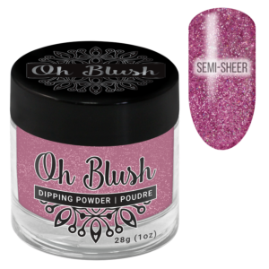 Oh Blush Powder 194 Tenderness (1oz), Love at First Sight, Pink, Sparkles