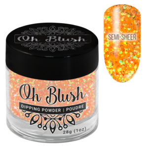 Oh Blush Powder 240 Phoenix (1oz), Fantasy Collection, orange, sparkles