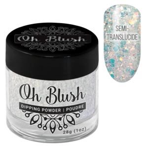 Oh Blush Poudre 5001 Pearl EDITION LIMITÉE (1oz), polographique, paillettes, brillants